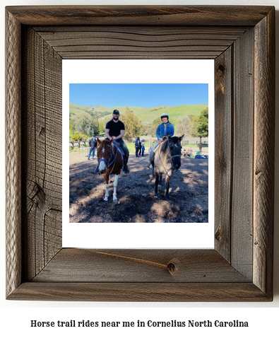 horse trail rides near me in Cornelius, North Carolina